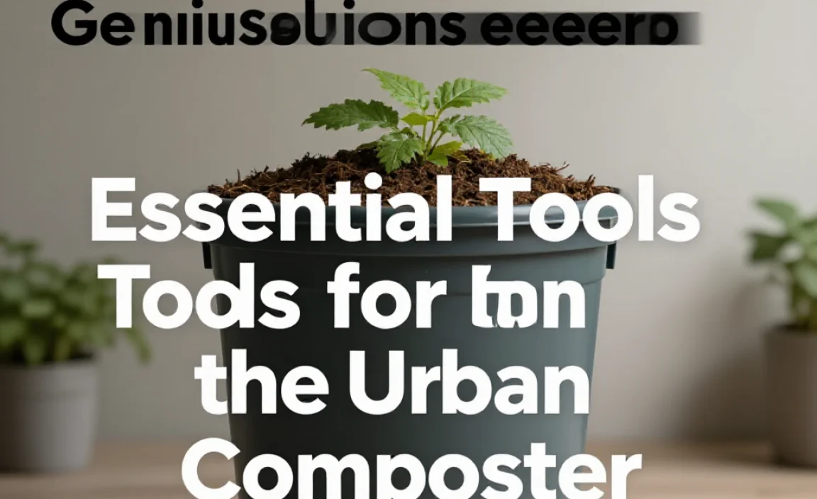 Essential Tools for the Urban Composter