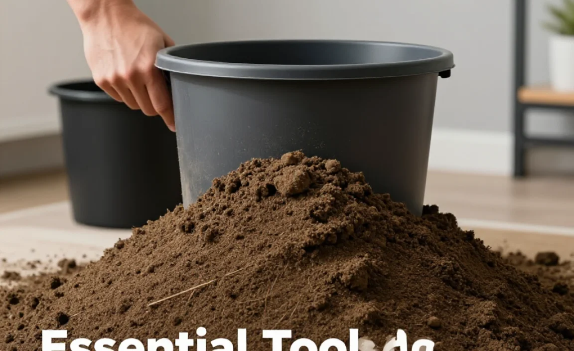 Essential Tools for Trench Composting