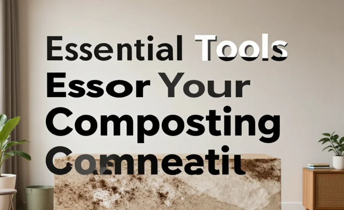 Essential Tools for Your Composting Journey