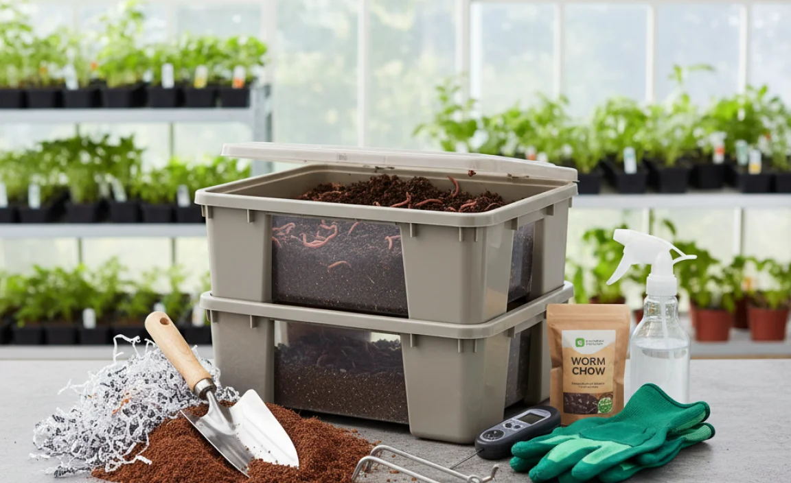Essential Tools for Your Worm Composting Journey