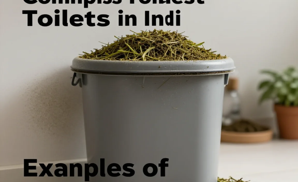Examples of Compost Toilets in India