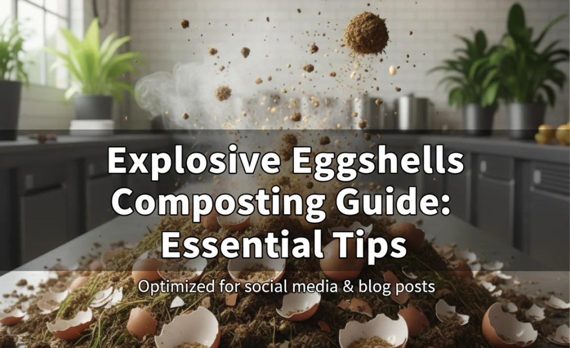 Explosive Eggshells Composting Guide: Essential Tips