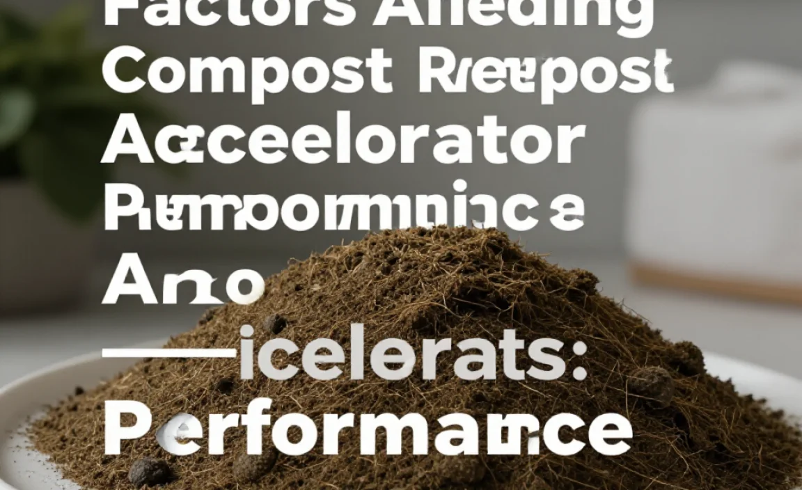 Factors Affecting Compost Accelerator Performance