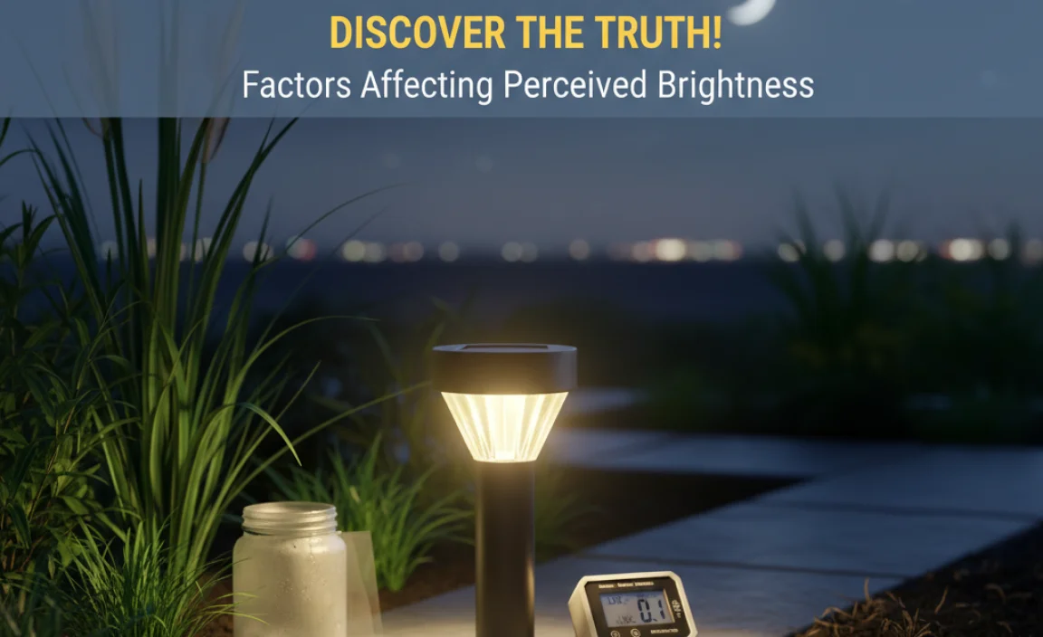 Factors Affecting the Perceived Brightness of 10 Lumens Lights