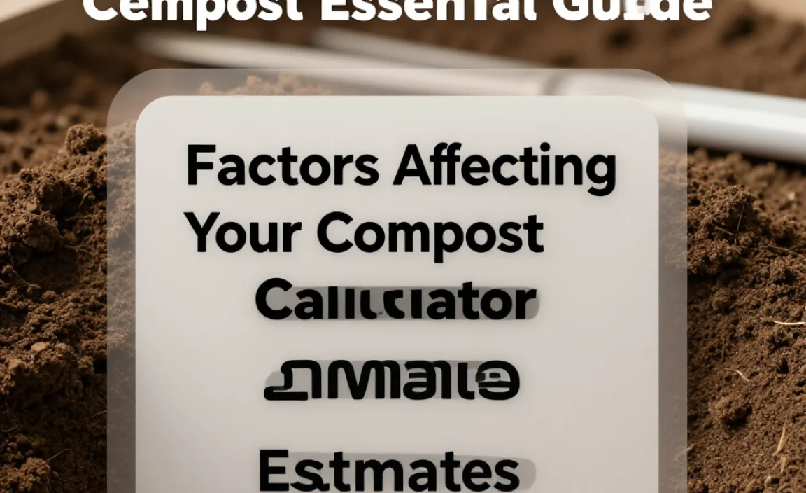 Factors Affecting Your Compost Calculator Estimates