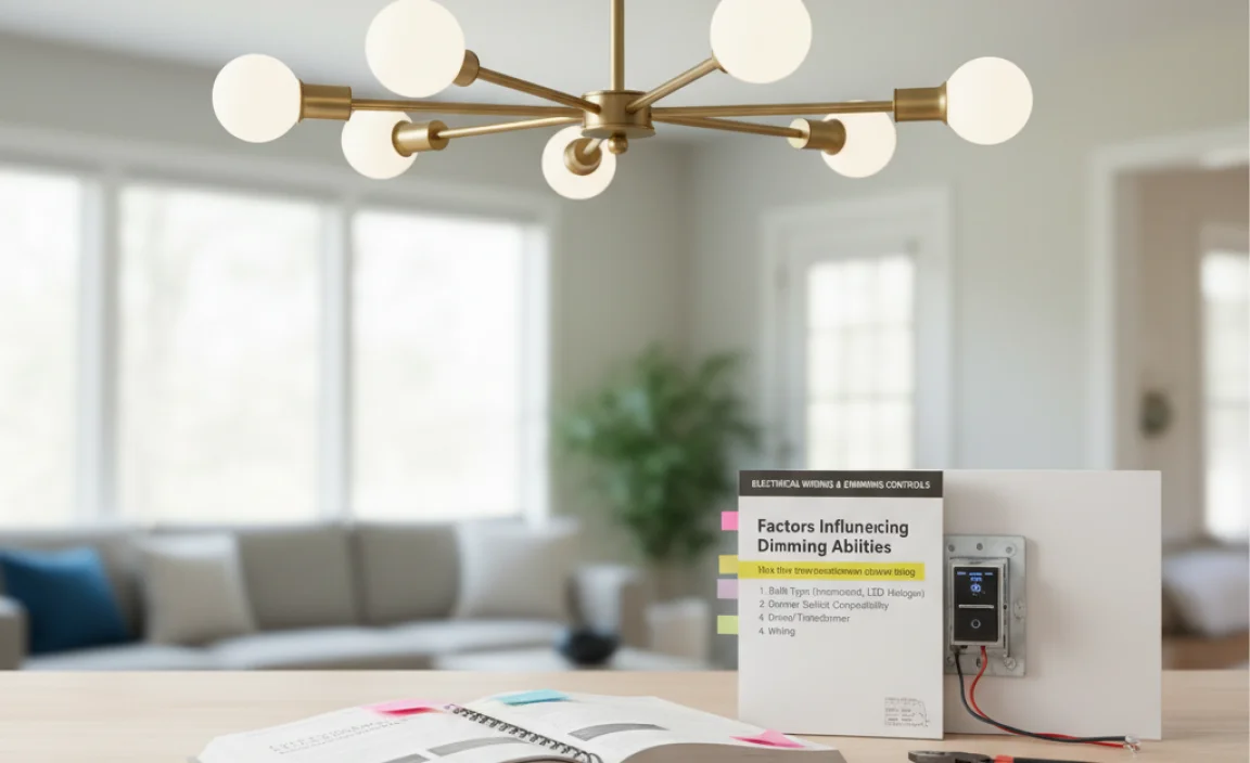 Factors Influencing Chandelier Dimming Abilities