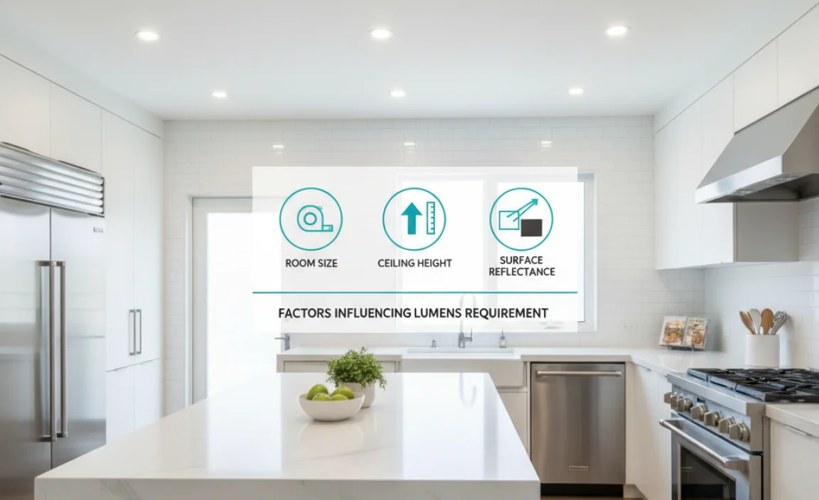 Factors Influencing Lumens Requirement