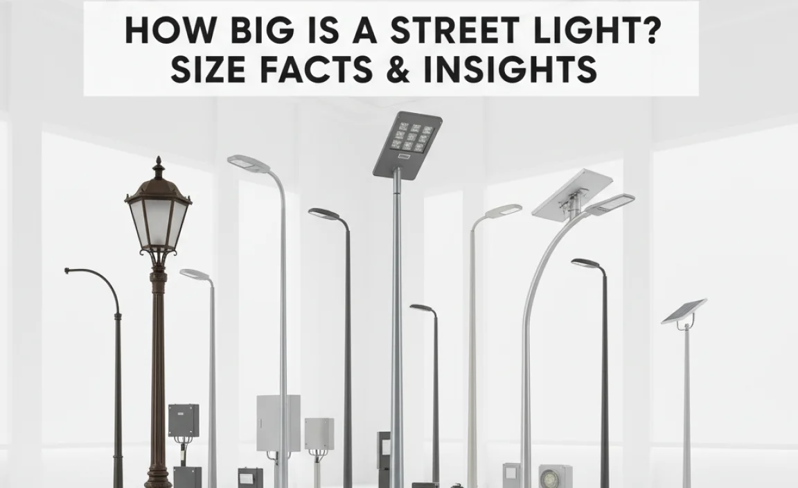 Factors Influencing Street Light Size