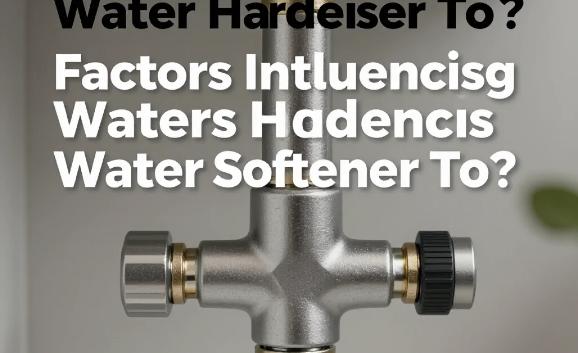 Factors Influencing Water Hardness Levels