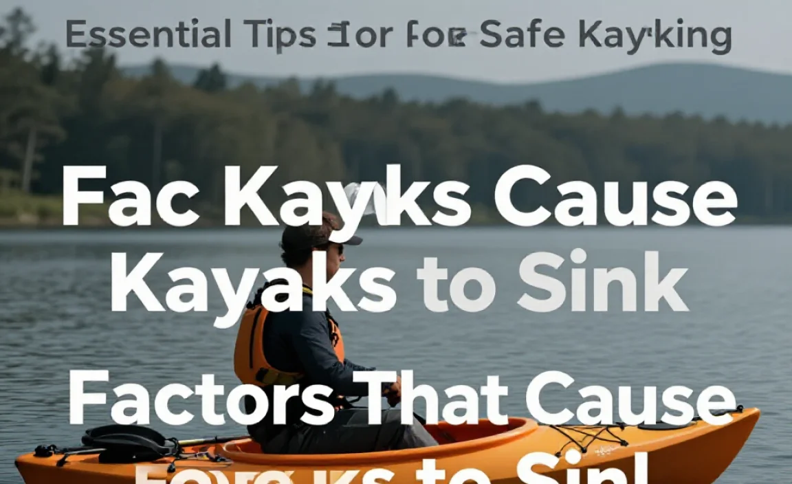 Factors That Cause Kayaks to Sink