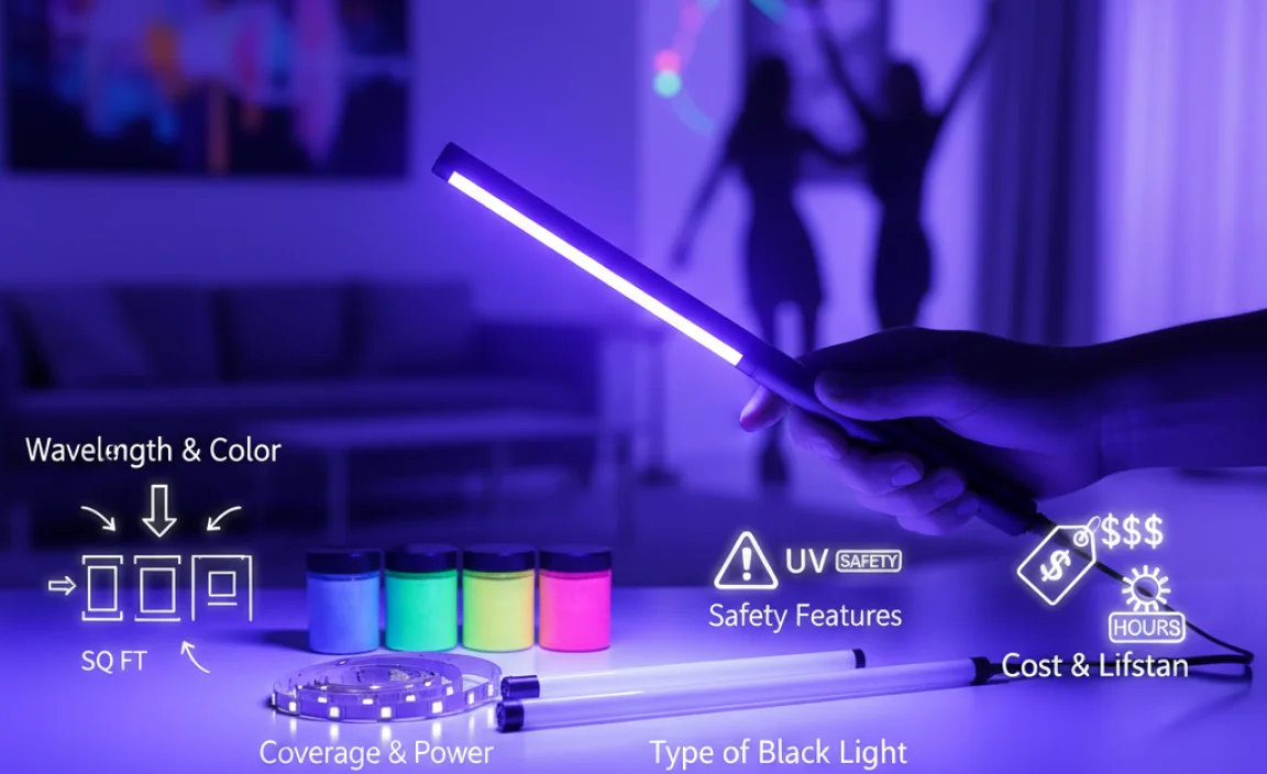 Factors to Consider When Choosing the Best Black Light