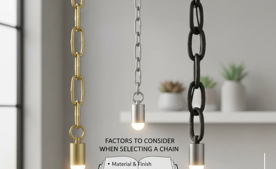 Factors to Consider When Selecting a Chain