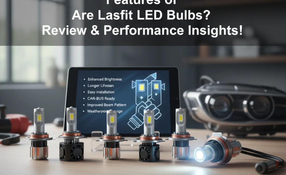 Features of Lasfit LED Bulbs