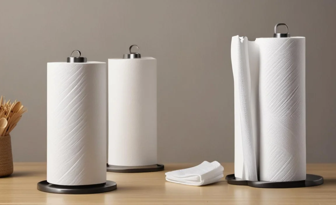 Features to Look For in a Paper Towel Holder for Large Rolls