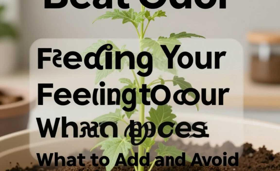 Feeding Your Compost: What to Add and Avoid