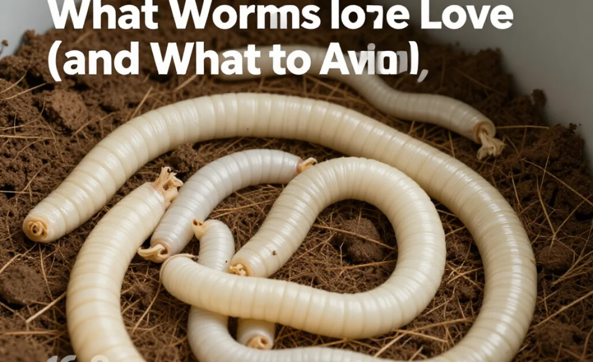 Feeding Your Wigglers: What Worms Love (and What to Avoid)