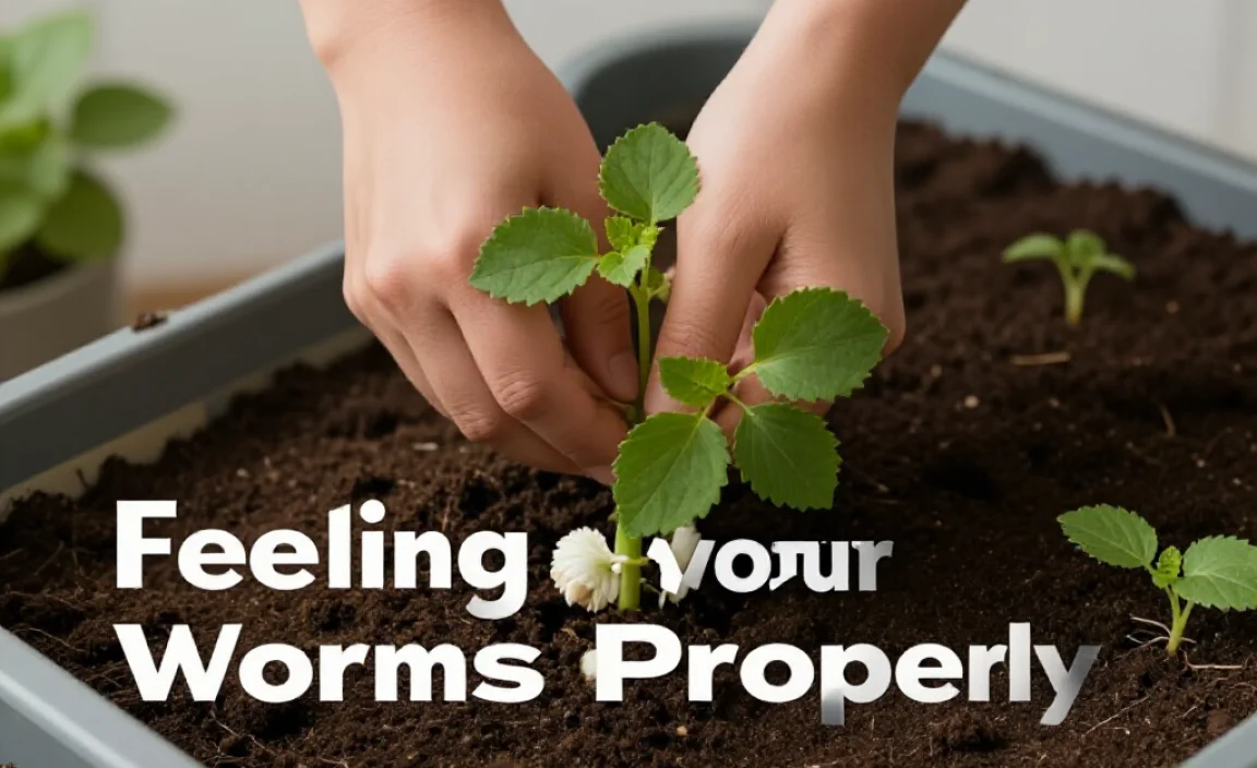 Feeding Your Worms Properly