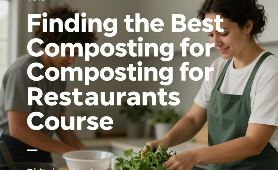 Finding the Best Composting for Restaurants Course