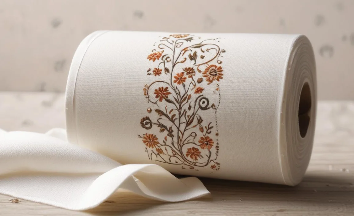 Finishing Your Embroidered Toilet Paper