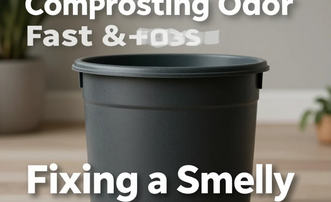 Fixing a Smelly Compost Pile