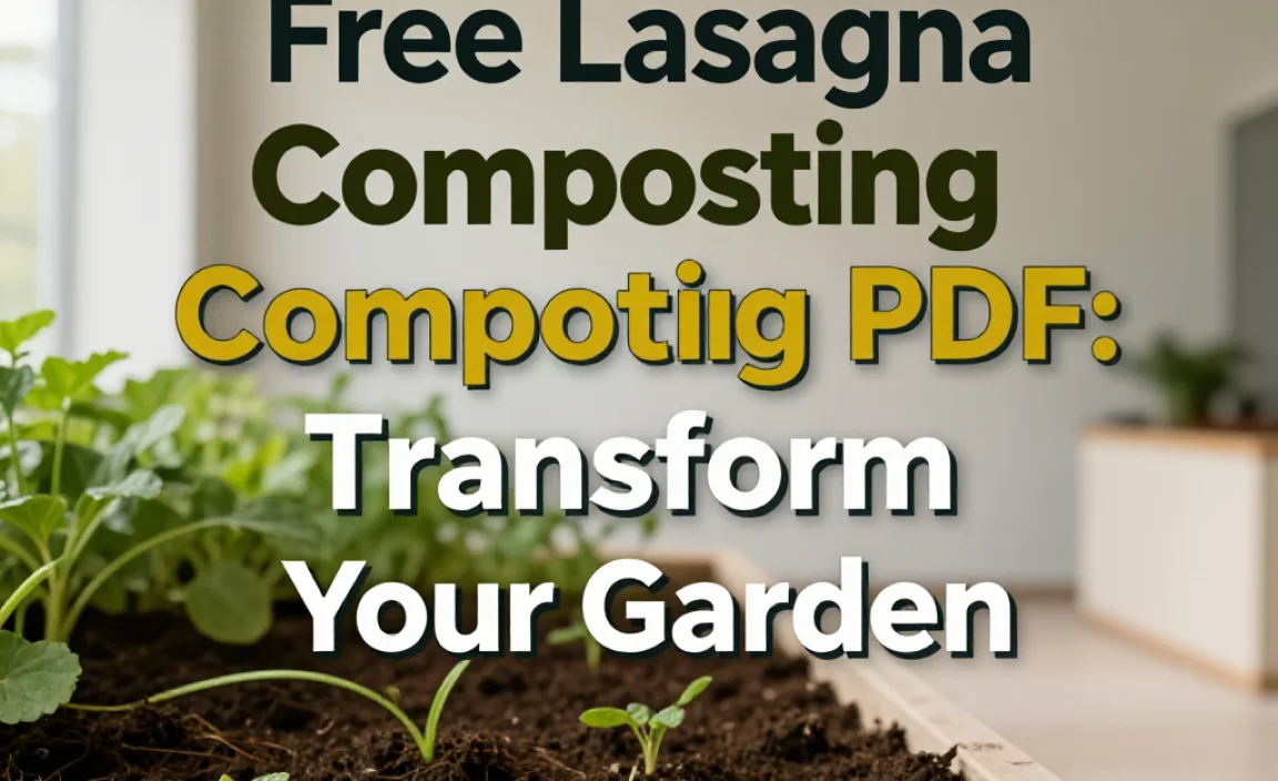 Free Lasagna Composting PDF: Transform Your Garden