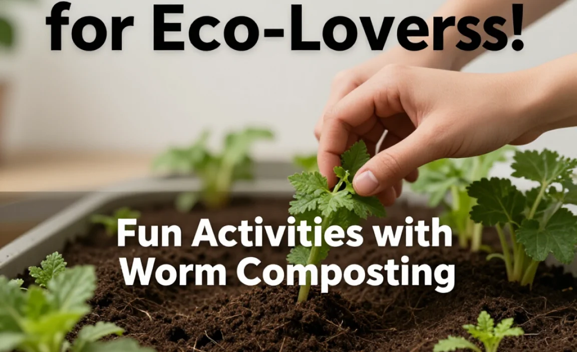Fun Activities with Worm Composting