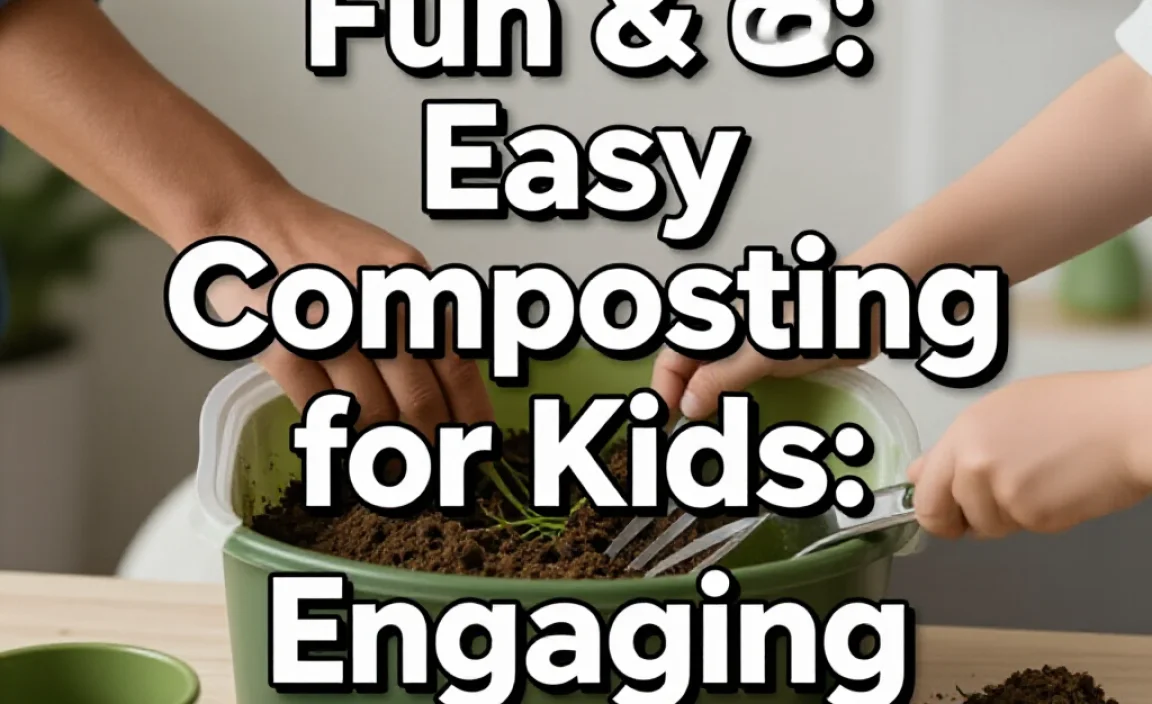 Fun & Easy Composting for Kids: Engaging Methods