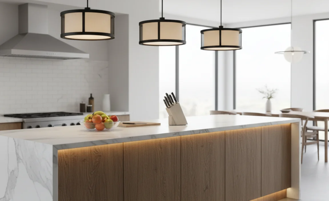 Functional Aspects of Lighting for Kitchen Islands