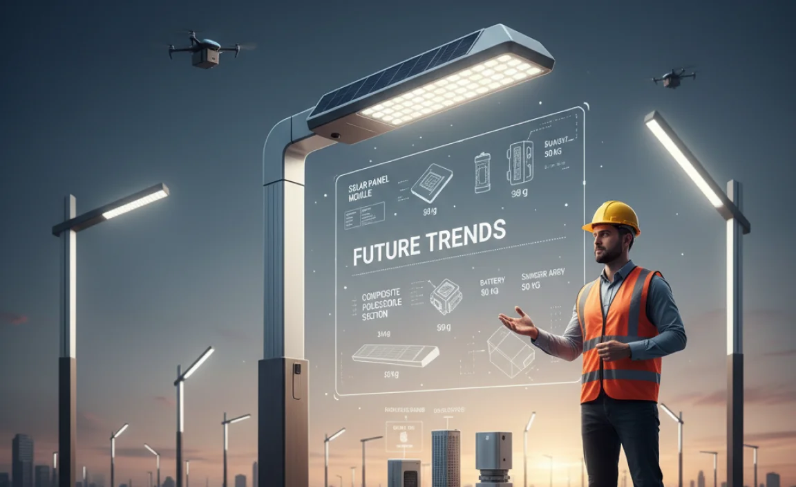 Future Trends in Street Light Design and Weight