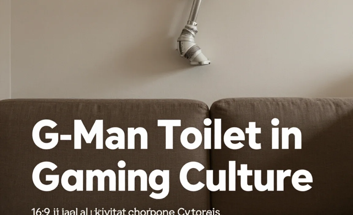 G-Man Toilet in Gaming Culture