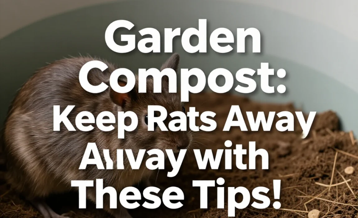 Garden Compost: Keep Rats Away with These Tips!