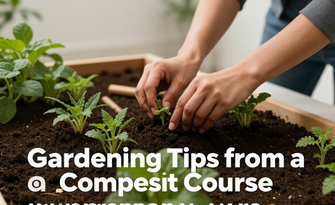 Gardening Tips from a Compost Course