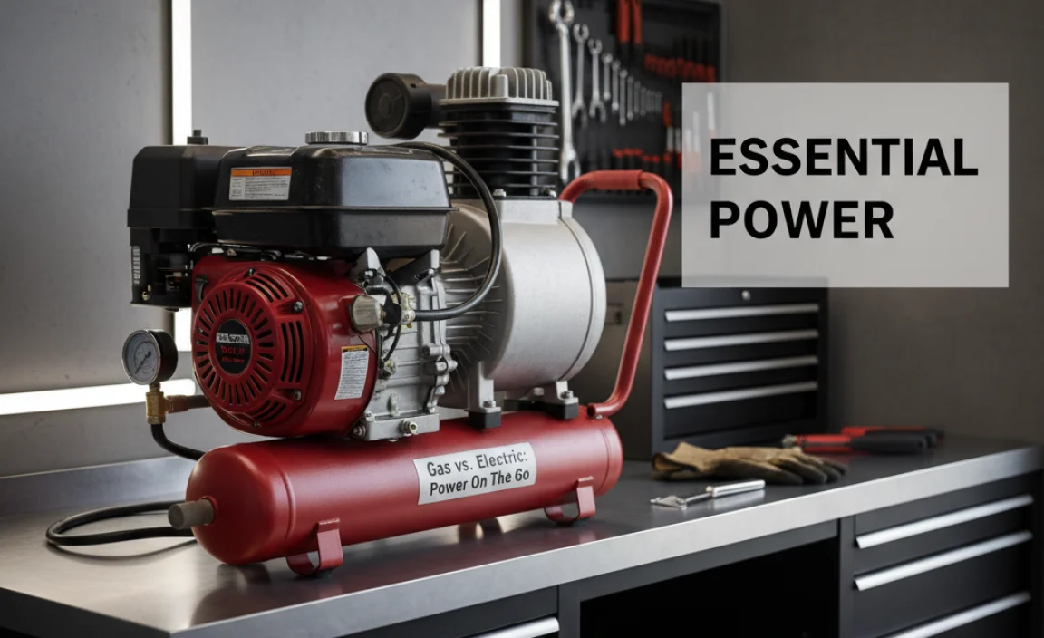 Gas vs. Electric Air Compressors: When to Choose Gas