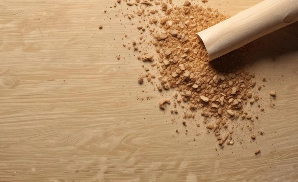 Gathering Materials for Homemade Wood Filler