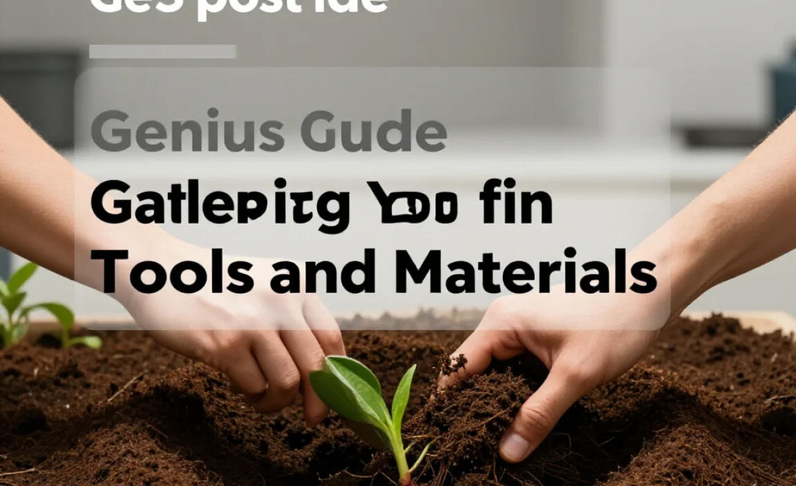 Gathering Your Composting Tools and Materials