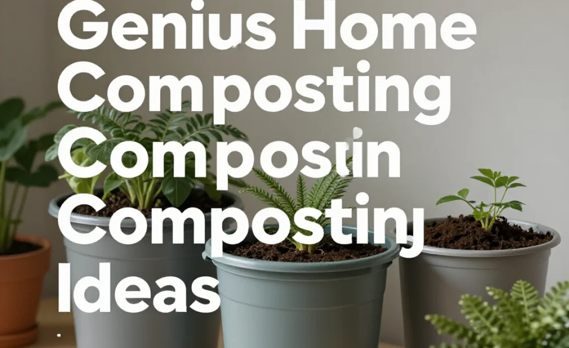 Genius Home Composting Ideas for Every Space