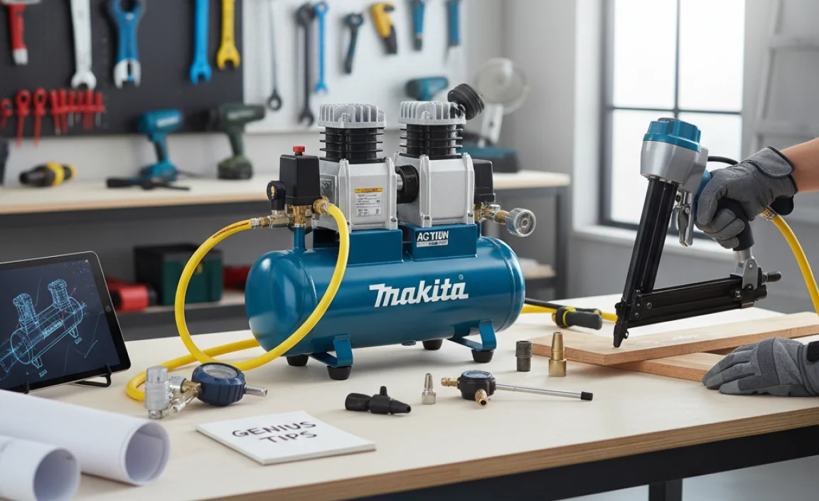 Genius Tips for Using Your Makita Twin Stack Compressor