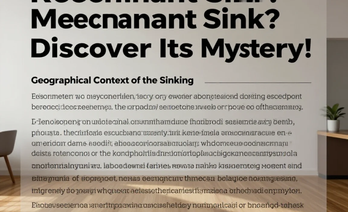 Geographical Context of the Sinking