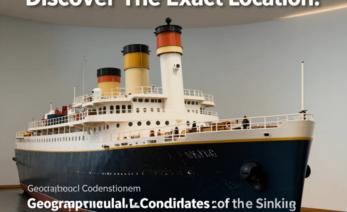 Geographical Coordinates of the Sinking