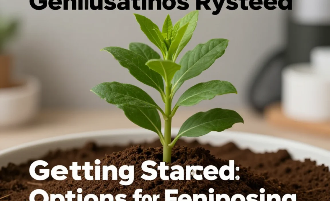 Getting Started: Options for Composting Systems