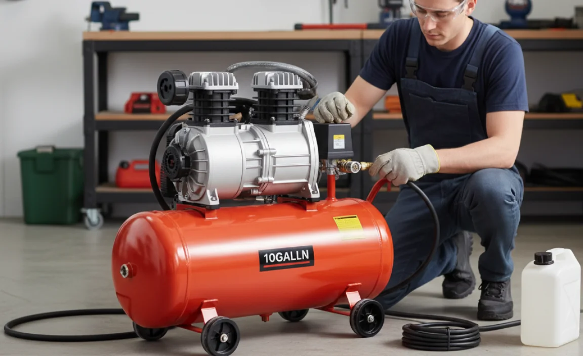 Getting Started: Setting Up and Using Your Gas Air Compressor Safely