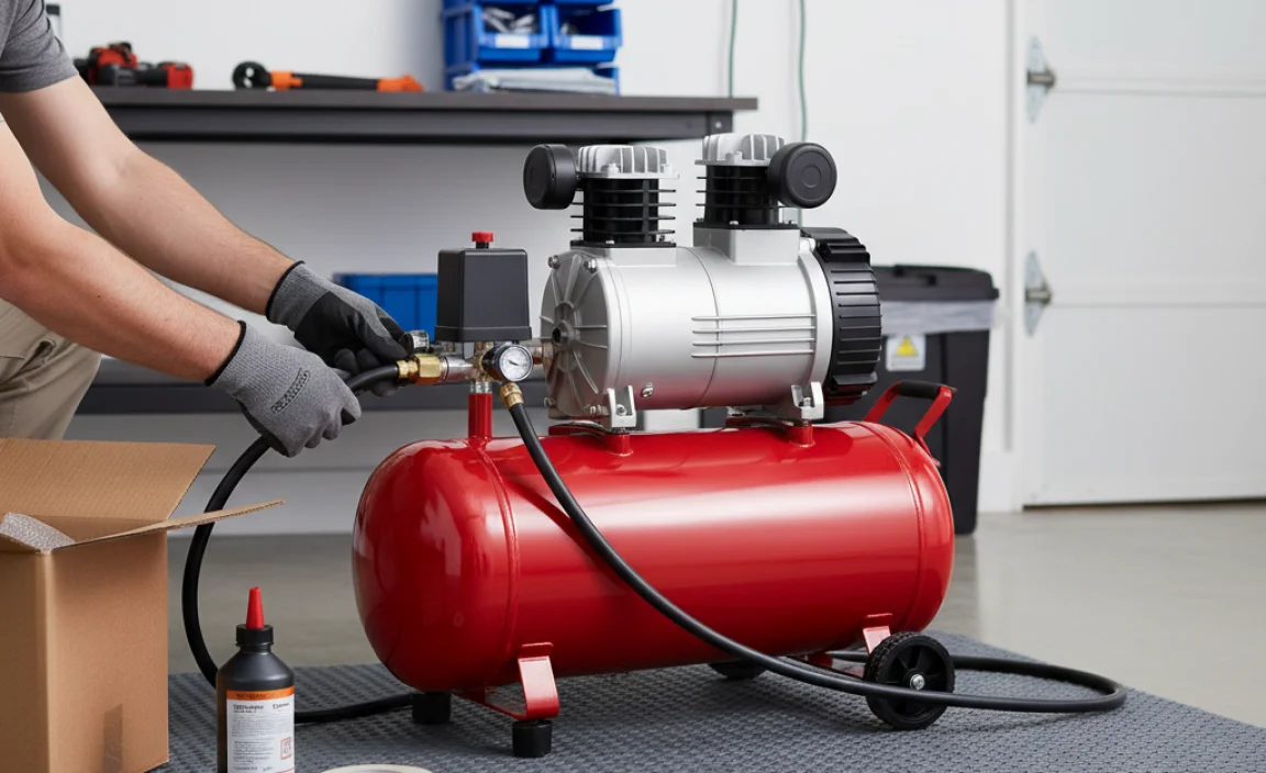 Getting Started: Setting Up Your New Air Compressor