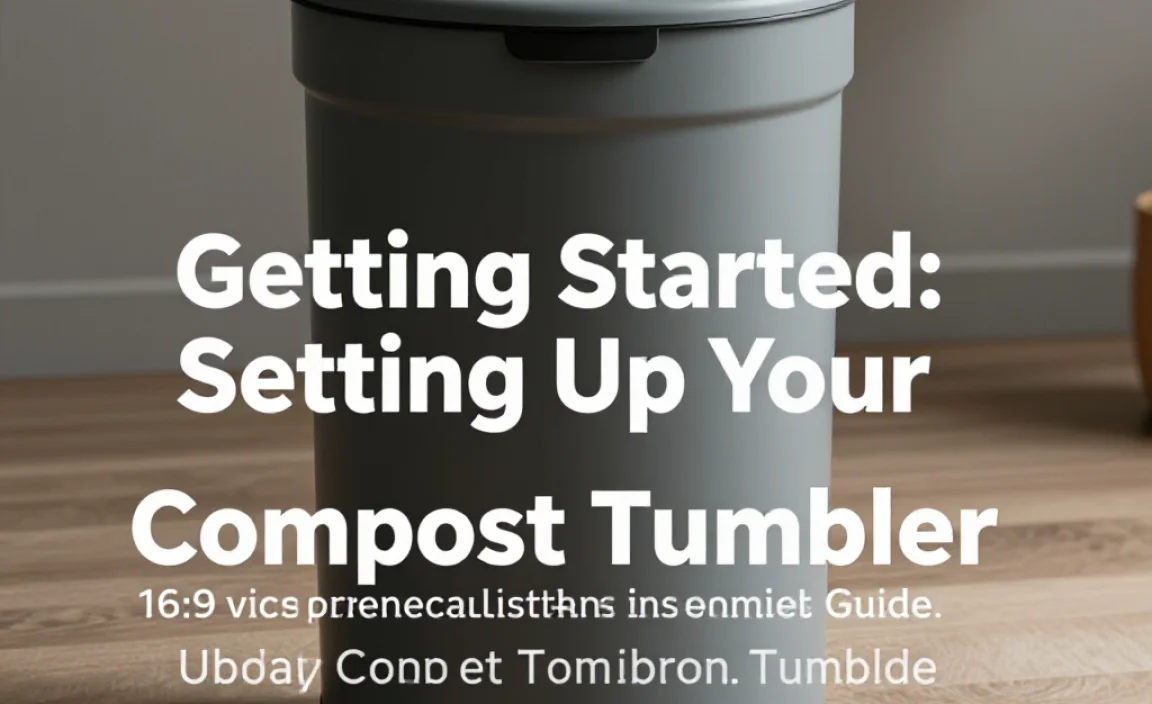 Getting Started: Setting Up Your Urban Compost Tumbler