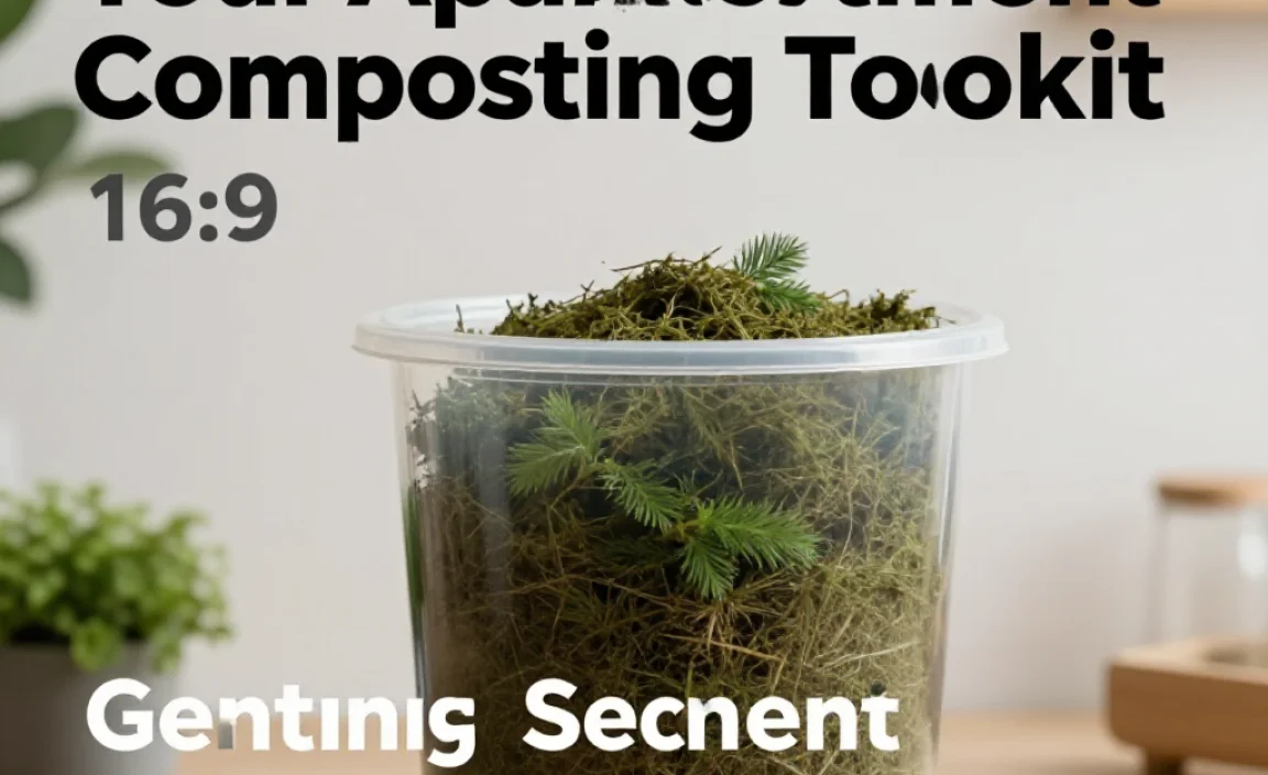 Getting Started: Your Apartment Composting Toolkit