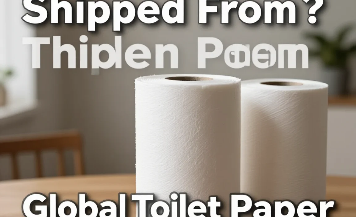 Global Toilet Paper Trade Routes