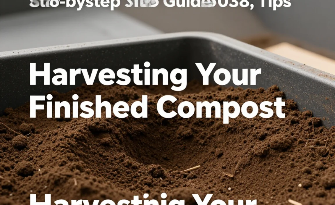 Harvesting Your Finished Compost