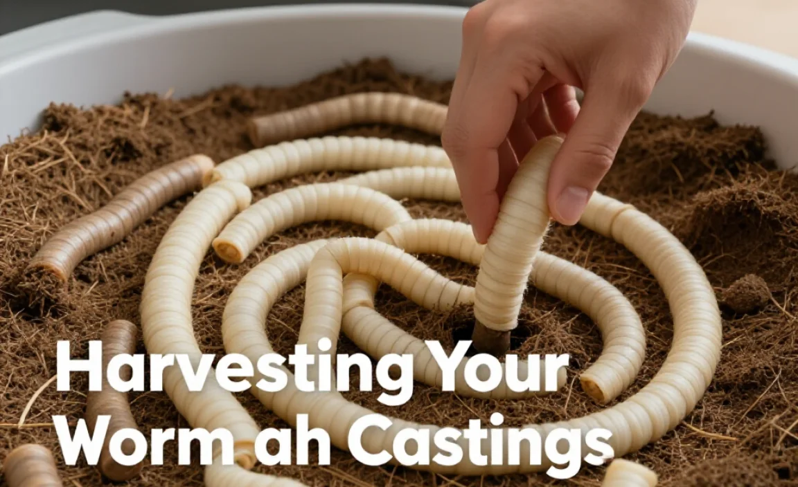 Harvesting Your Worm Castings