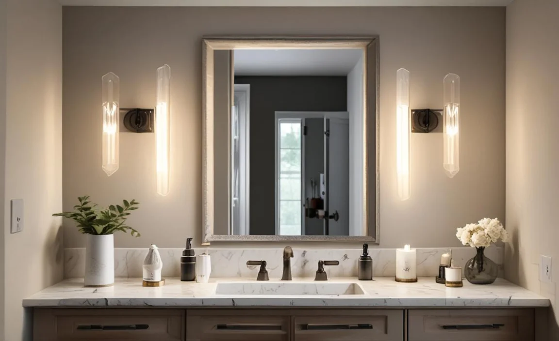 Height Considerations for Vanity Lights