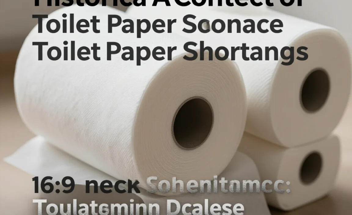 Historical Context of Toilet Paper Shortages