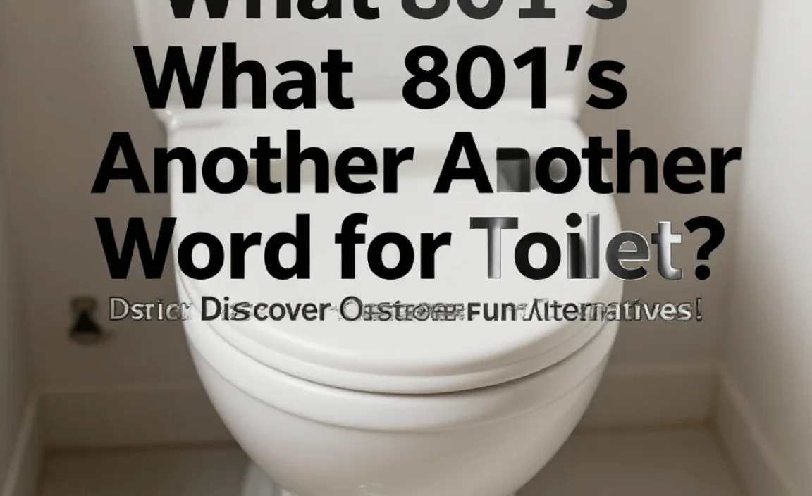 Historical Terms for Toilet